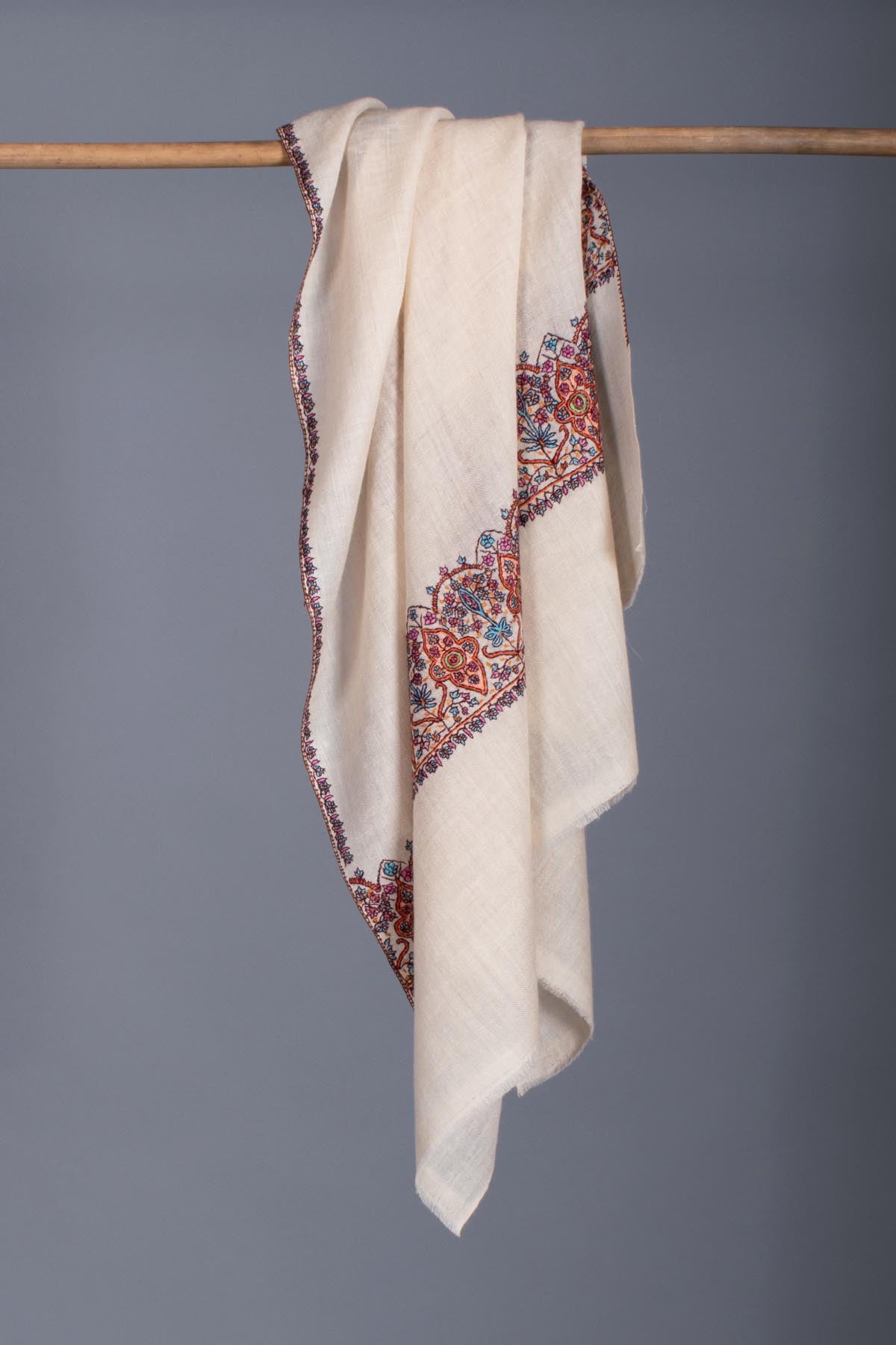 Ivory Palla Pashmina Scarf - GROSETTO